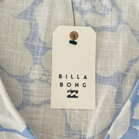 Billabong BNWT Beyond Blue Wrap Dress Womens Size Medium - Picture 7 of 16